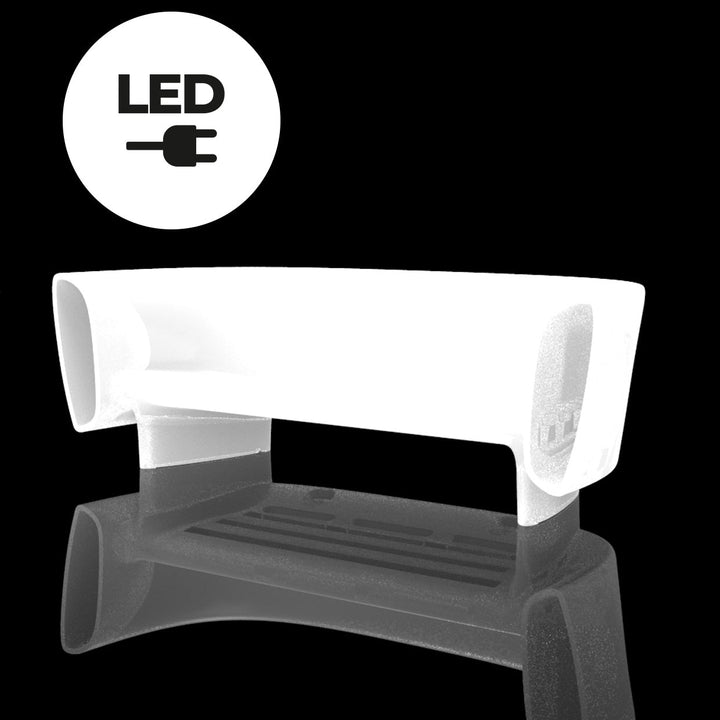 Bum Bum Illuminated Sofa Outdoor Vondom White Light Sofa Only 