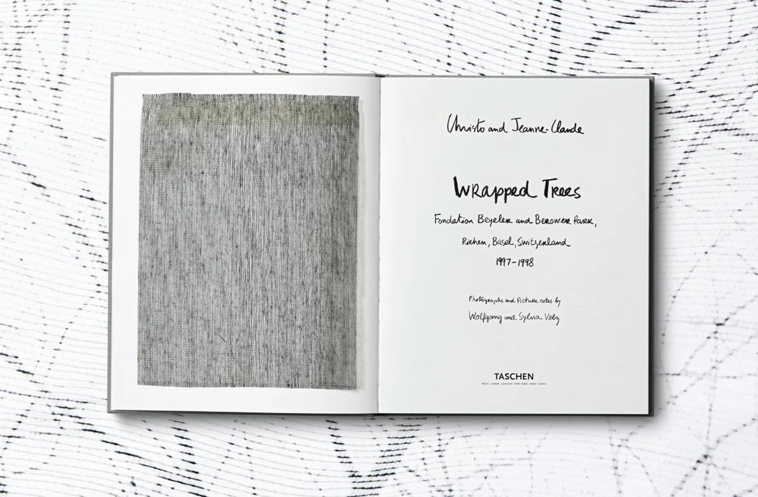 Christo and Jeanne-Claude. Wrapped Trees. Basel 1997–1998 Print Books Taschen   