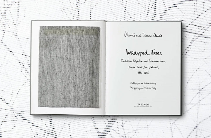 Christo and Jeanne-Claude. Wrapped Trees. Basel 1997–1998 Print Books Taschen   