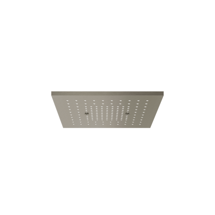 Afilo Trim for Ceiling Mount Shower System Showers GESSI Steel Brushed