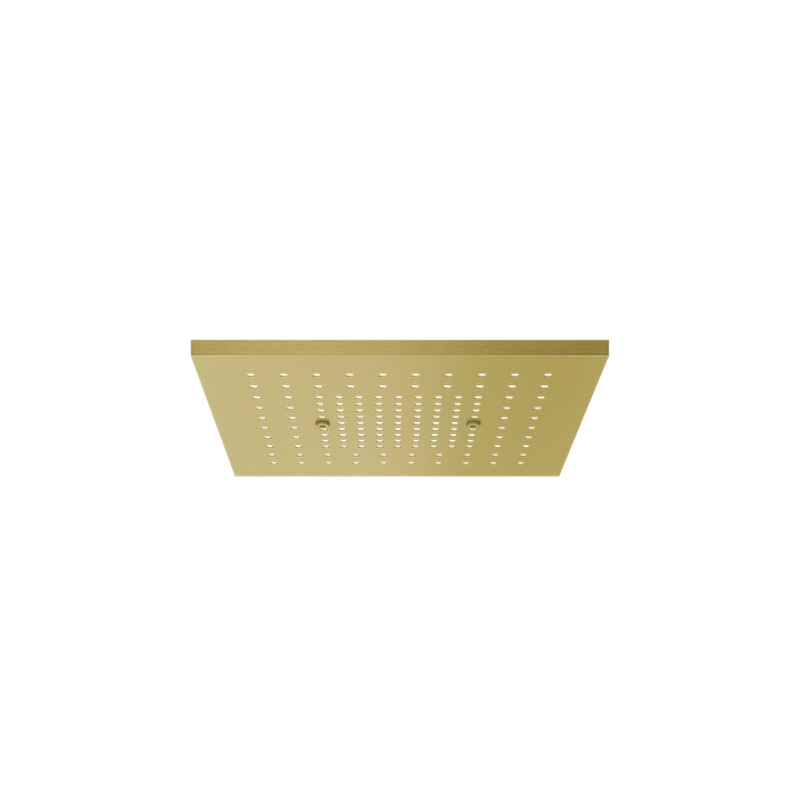 Afilo Trim for Ceiling Mount Shower System Showers GESSI Gold Brushed PVD