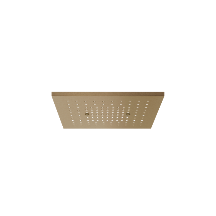 Afilo Trim for Ceiling Mount Shower System Showers GESSI Warm Bronze Brushed PVD
