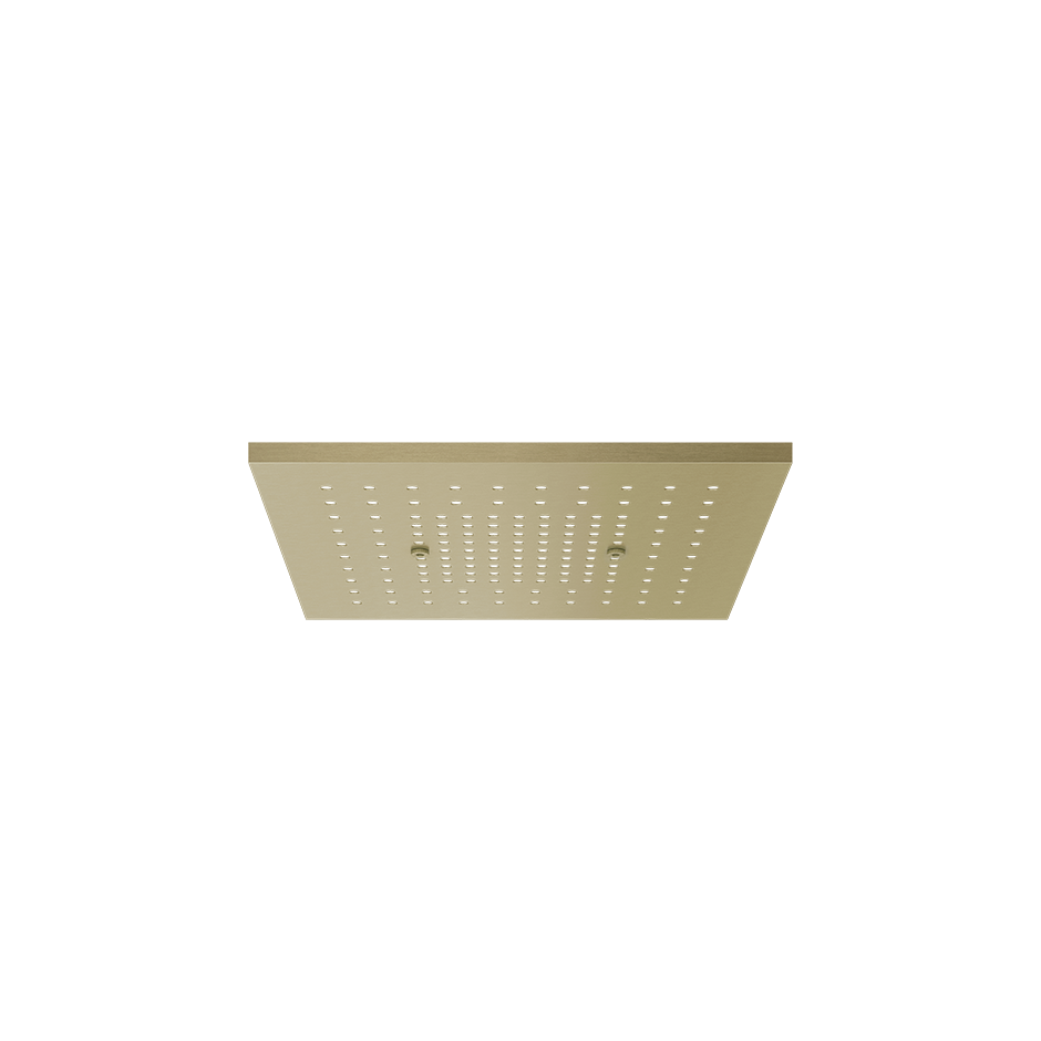 Afilo Trim for Ceiling Mount Shower System Showers GESSI Brass Brushed PVD