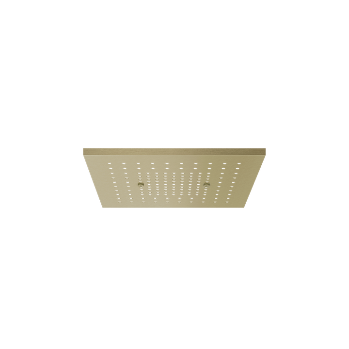 Afilo Trim for Ceiling Mount Shower System Showers GESSI Brass Brushed PVD