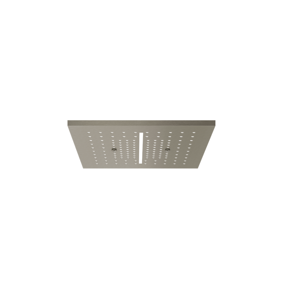 Afilo Trim for Ceiling Mount Shower System Showers GESSI Steel Brushed