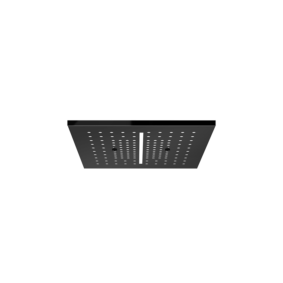Afilo Trim for Ceiling Mount Shower System Showers GESSI Black Metal PVD