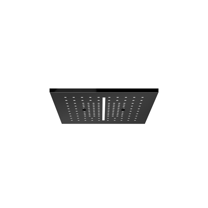 Afilo Trim for Ceiling Mount Shower System Showers GESSI Black Metal PVD