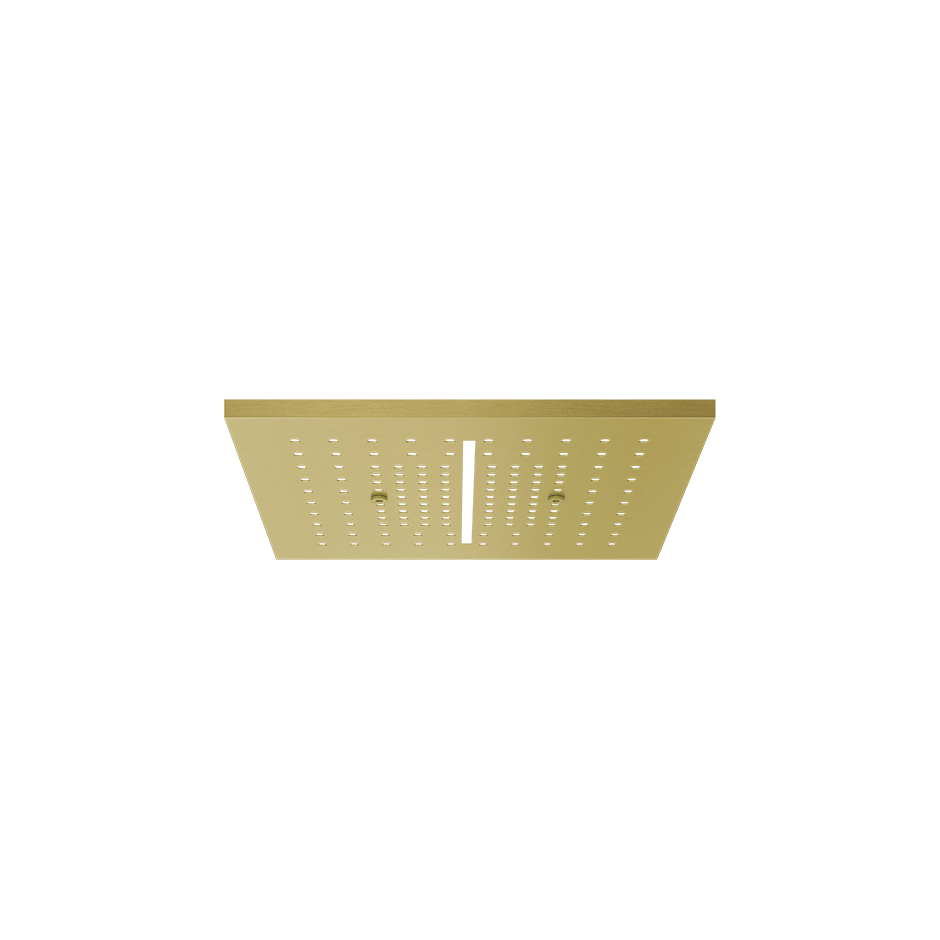 Afilo Trim for Ceiling Mount Shower System Showers GESSI Gold Brushed PVD