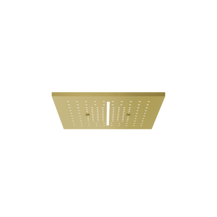 Afilo Trim for Ceiling Mount Shower System Showers GESSI Gold Brushed PVD