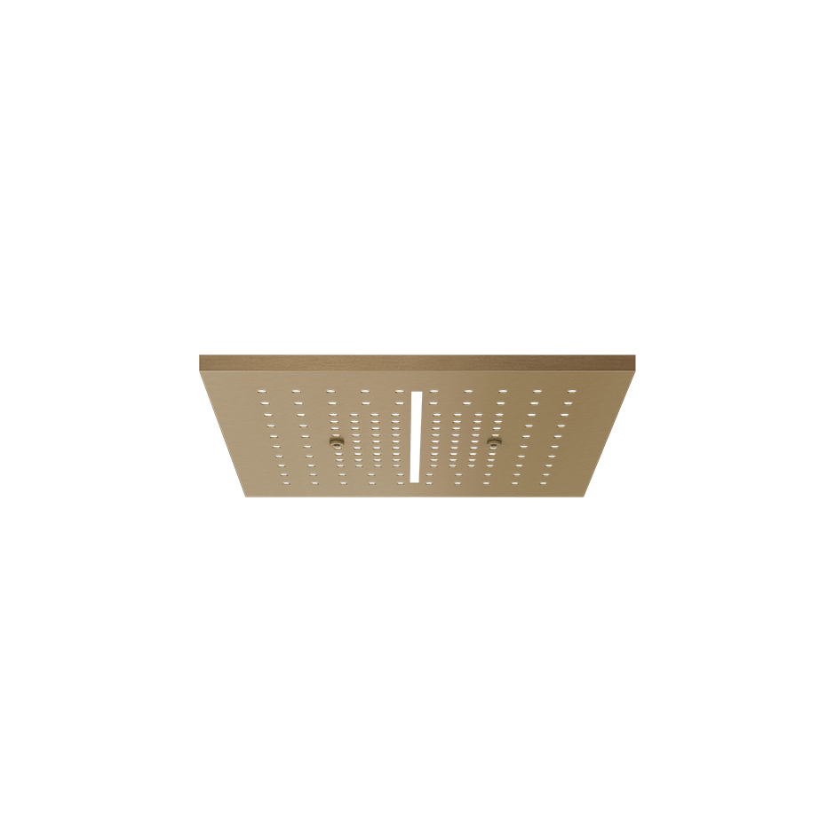 Afilo Trim for Ceiling Mount Shower System Showers GESSI Warm Bronze Brushed PVD