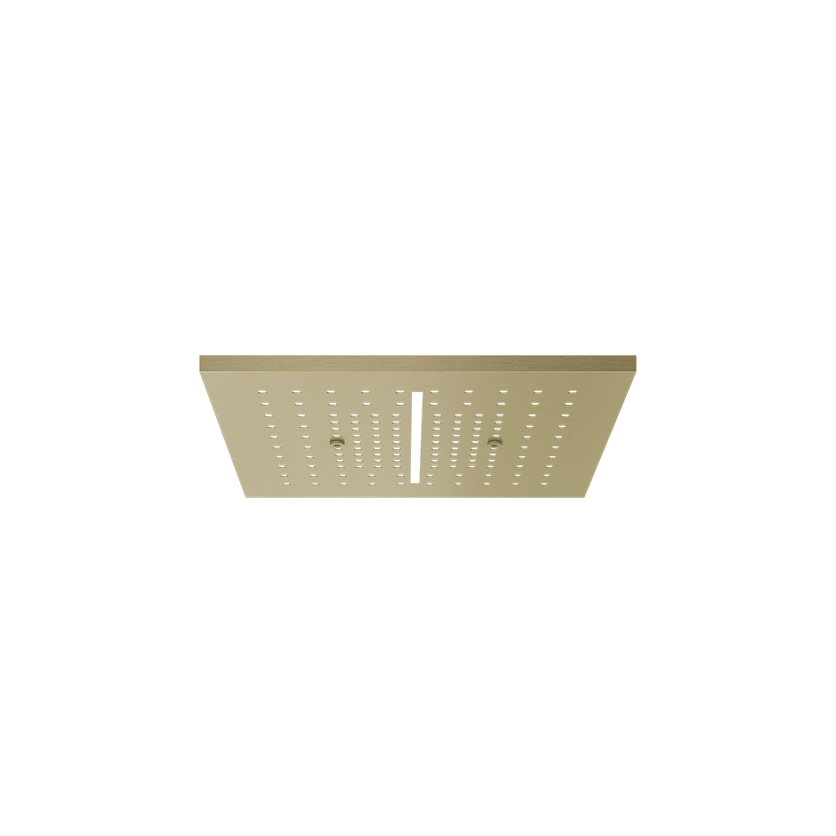 Afilo Trim for Ceiling Mount Shower System Showers GESSI Brass Brushed PVD