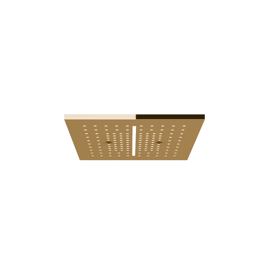 Afilo Trim for Ceiling Mount Shower System Showers GESSI Warm Bronze PVD