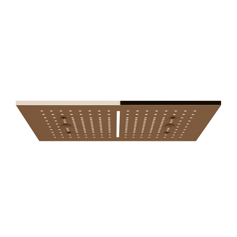 Trim for Ceiling Mount Shower System - 57010 Showers GESSI Copper PVD