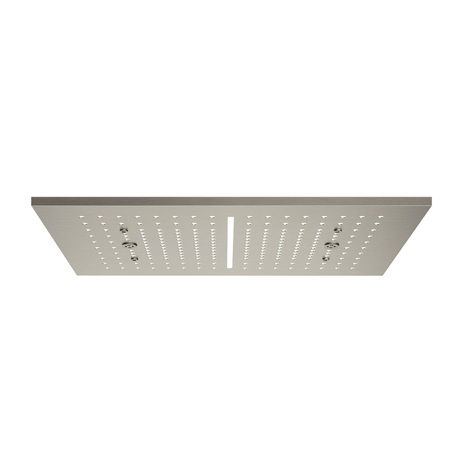 Trim for Ceiling Mount Shower System - 57010 Showers GESSI Steel Brushed