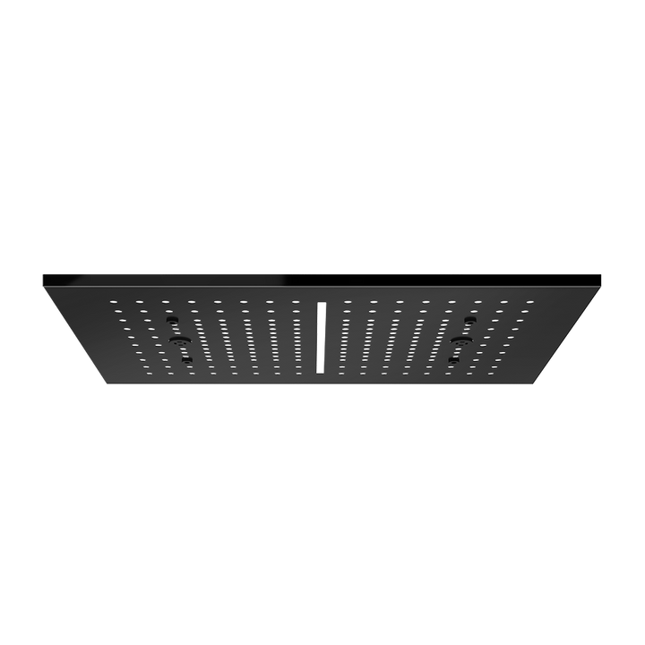 Trim for Ceiling Mount Shower System - 57010 Showers GESSI Black Metal PVD