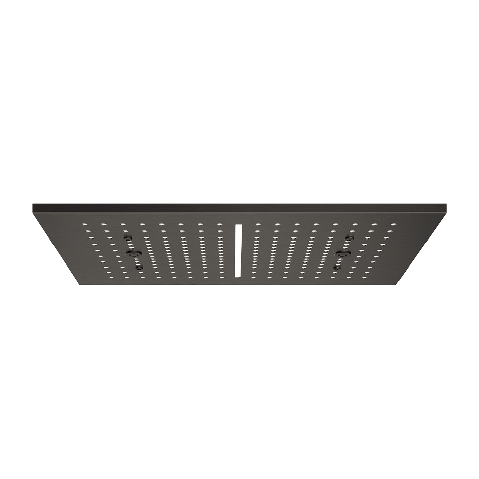 Trim for Ceiling Mount Shower System - 57010 Showers GESSI Black Metal Brushed PVD
