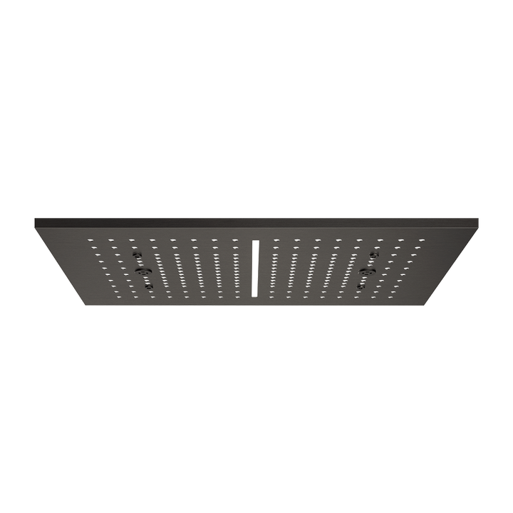 Trim for Ceiling Mount Shower System - 57010 Showers GESSI Black Metal Brushed PVD