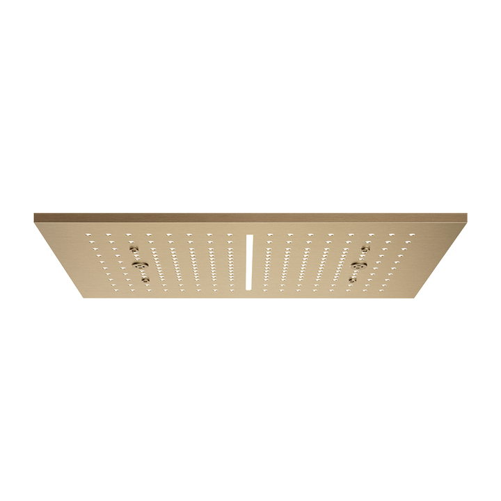 Trim for Ceiling Mount Shower System - 57010 Showers GESSI Warm Bronze Brushed PVD