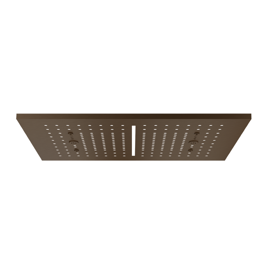 Trim for Ceiling Mount Shower System - 57010 Showers GESSI Dark Bronze
