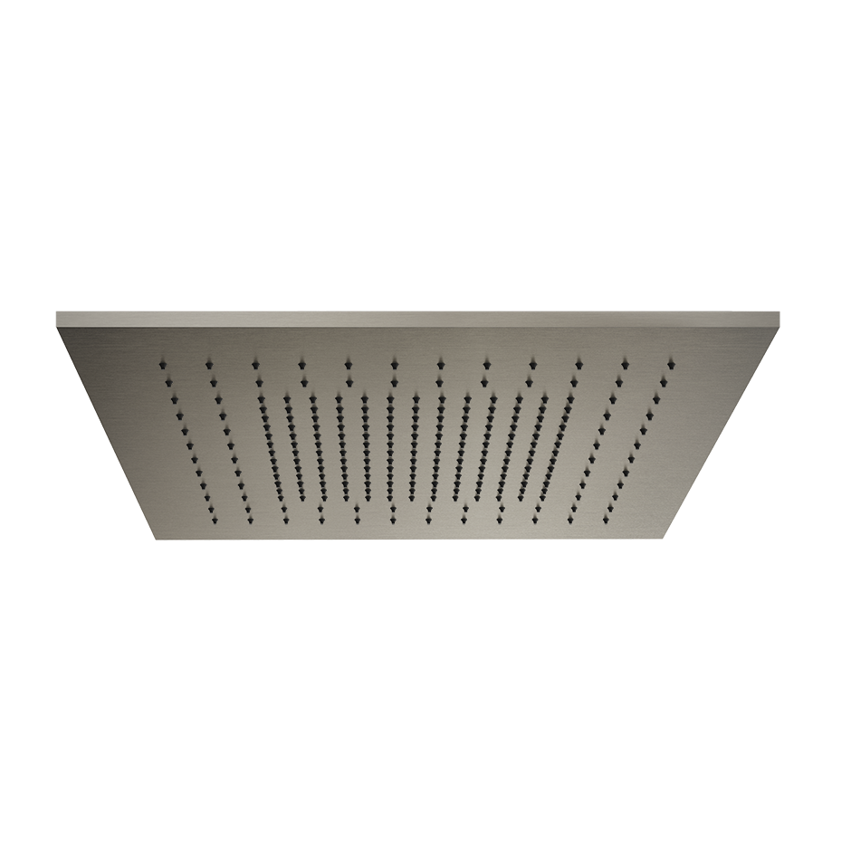 Trim for Ceiling Mount Shower System - 57012 Showers GESSI Steel Brushed