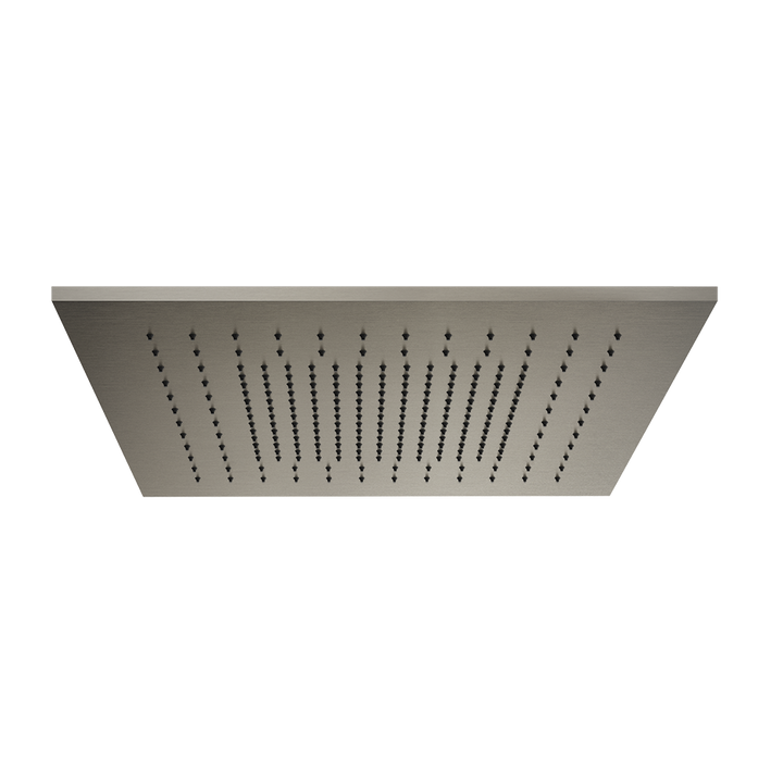 Trim for Ceiling Mount Shower System - 57012 Showers GESSI Steel Brushed