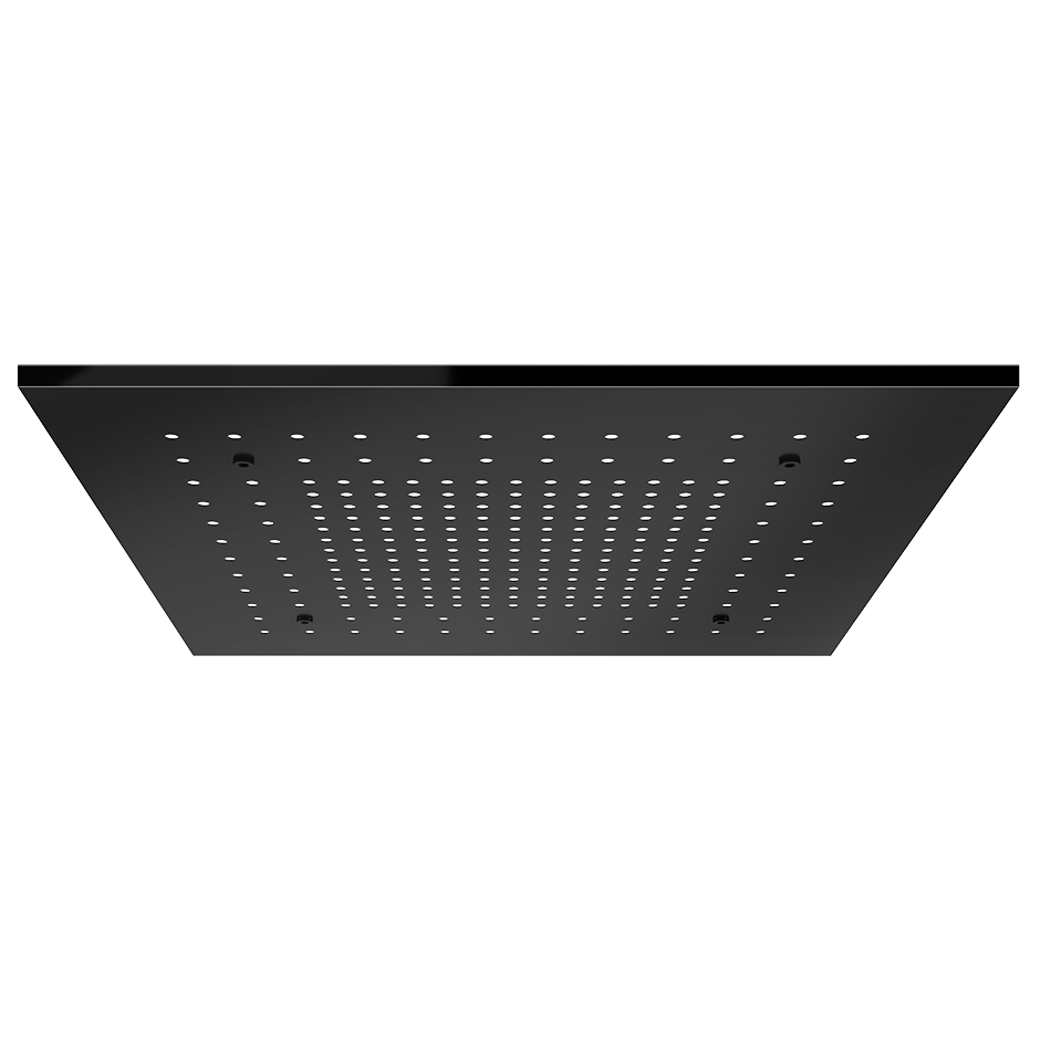 Trim for Ceiling Mount Shower System - 57012 Showers GESSI Black Metal PVD