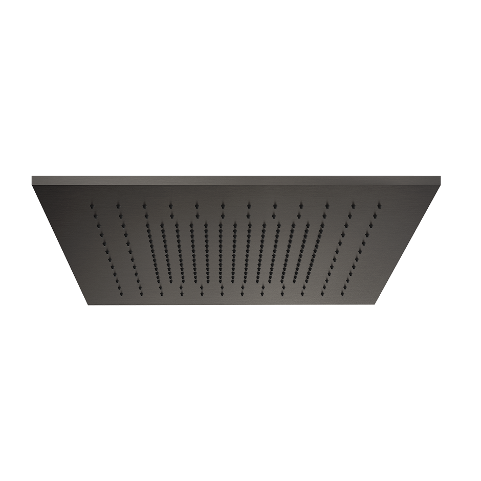 Trim for Ceiling Mount Shower System - 57012 Showers GESSI Black Metal Brushed PVD