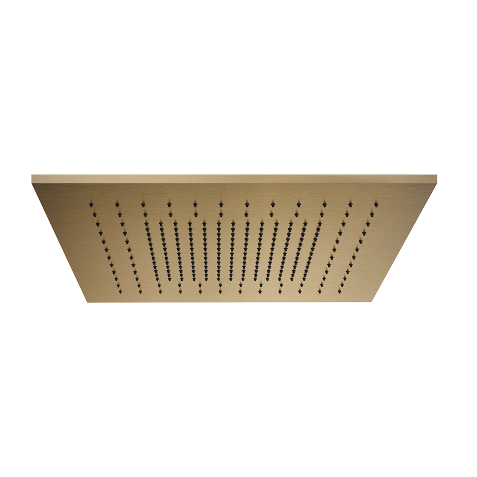 Trim for Ceiling Mount Shower System - 57012 Showers GESSI Warm Bronze Brushed PVD
