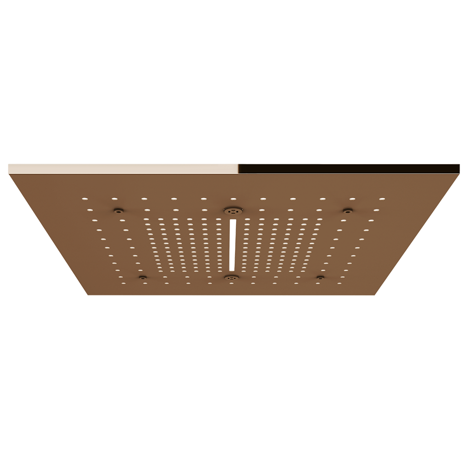 Trim for Ceiling Mount Shower System Showers GESSI Copper PVD