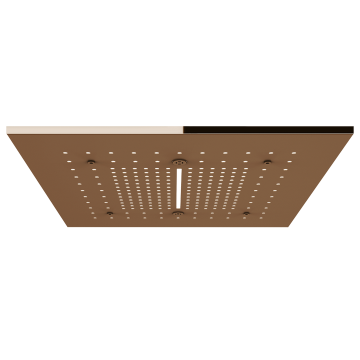 Trim for Ceiling Mount Shower System Showers GESSI Copper PVD