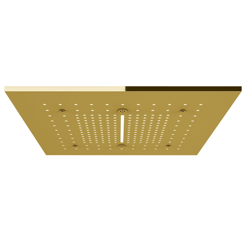 Trim for Ceiling Mount Shower System Showers GESSI Gold PVD