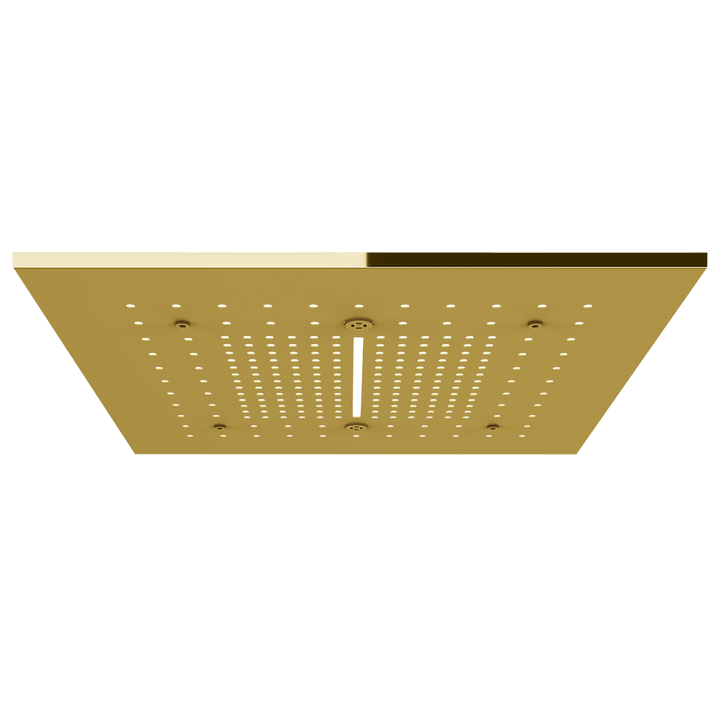 Trim for Ceiling Mount Shower System Showers GESSI Gold PVD