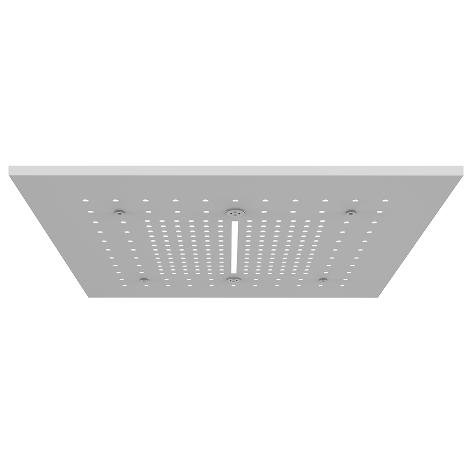 Trim for Ceiling Mount Shower System Showers GESSI Matte White