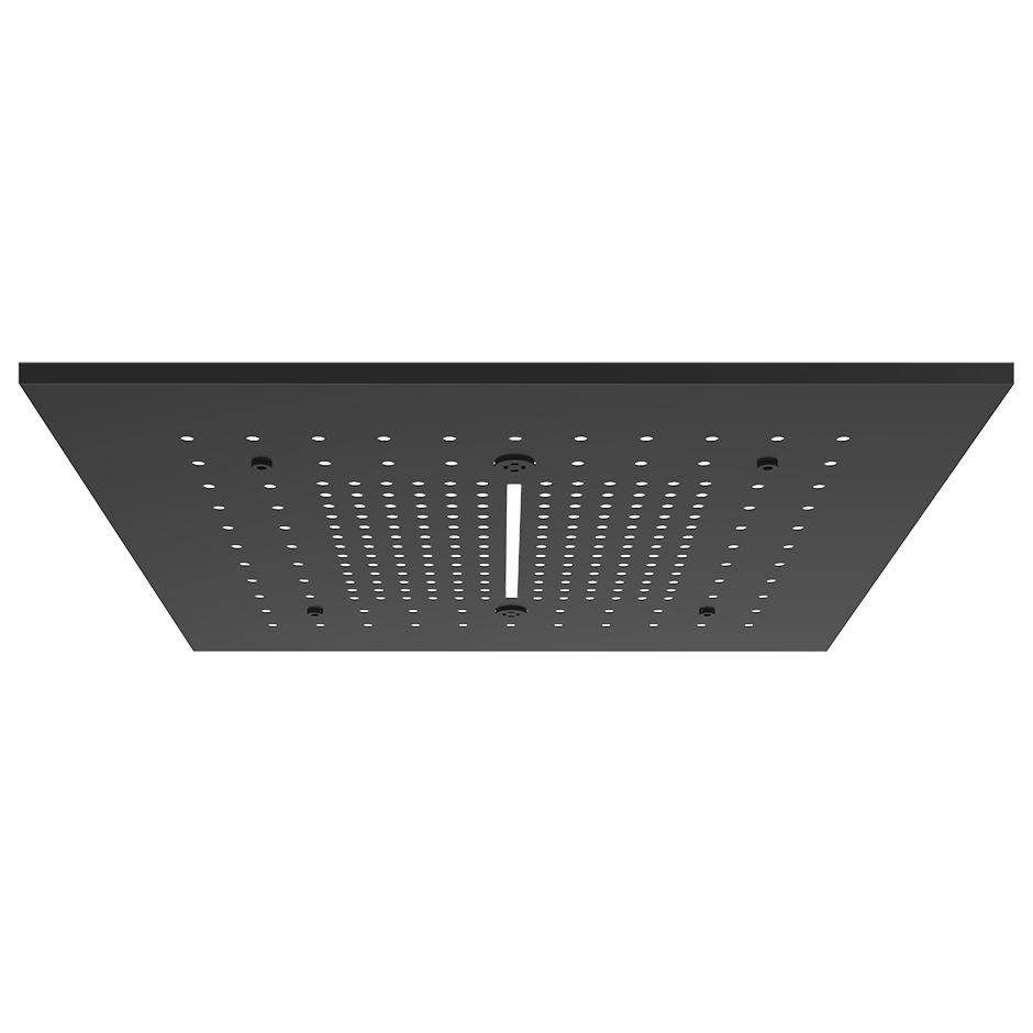 Trim for Ceiling Mount Shower System Showers GESSI Matte Black