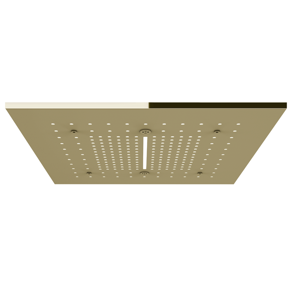 Trim for Ceiling Mount Shower System Showers GESSI Brass PVD