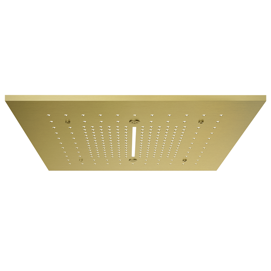 Trim for Ceiling Mount Shower System Showers GESSI Gold Brushed PVD