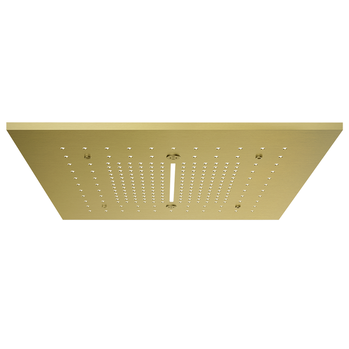 Trim for Ceiling Mount Shower System Showers GESSI Gold Brushed PVD
