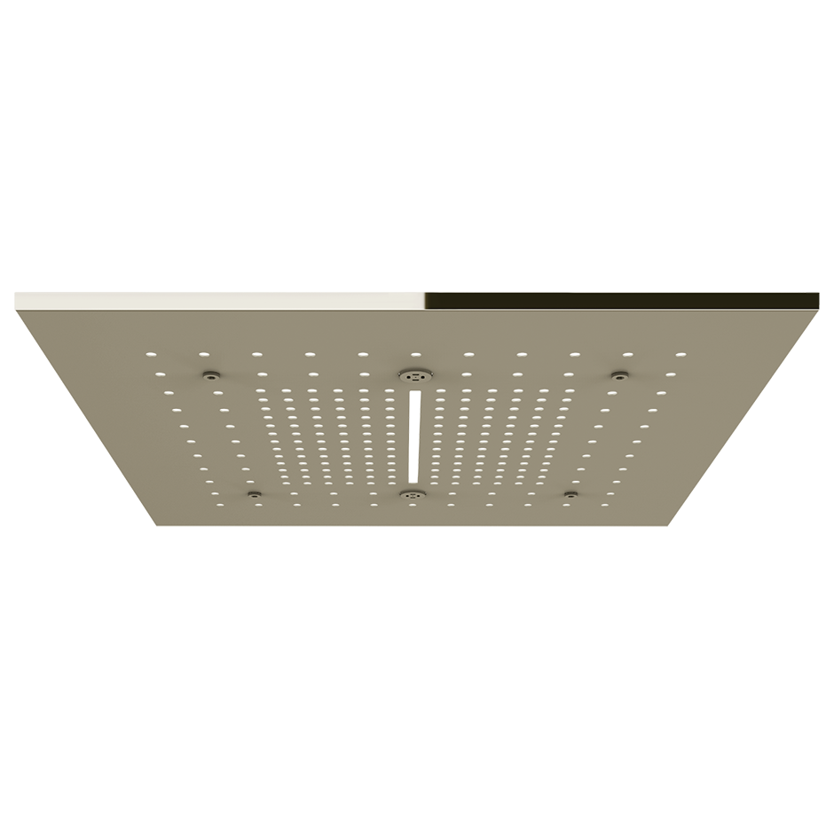 Trim for Ceiling Mount Shower System Showers GESSI Nickel PVD