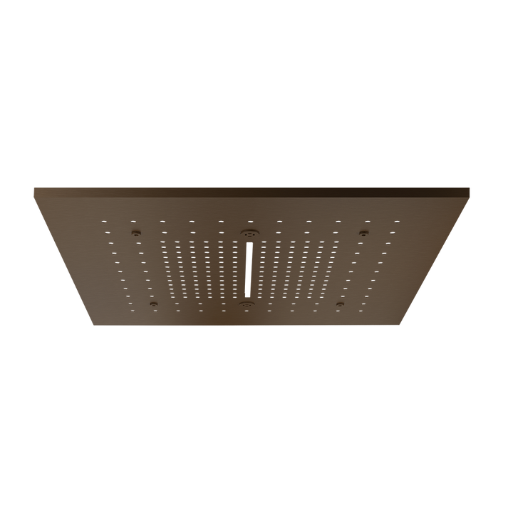 Trim for Ceiling Mount Shower System Showers GESSI Dark Bronze
