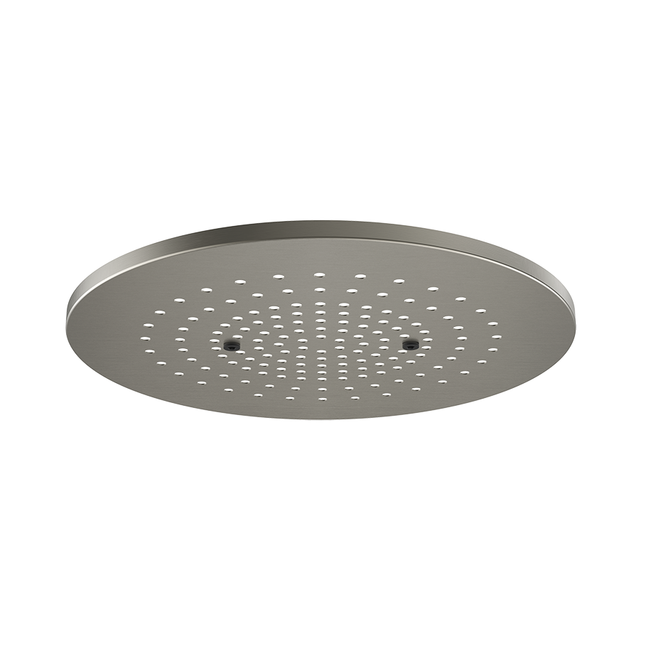 Trim for Ceiling Mount Shower System Showers GESSI Steel Brushed