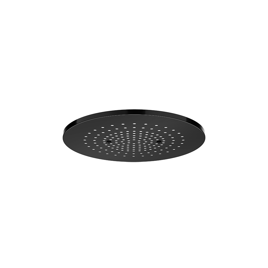 Trim for Ceiling Mount Shower System Showers GESSI Black Metal PVD