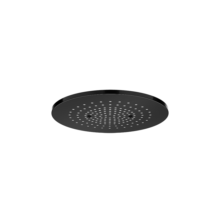 Trim for Ceiling Mount Shower System Showers GESSI Black Metal PVD