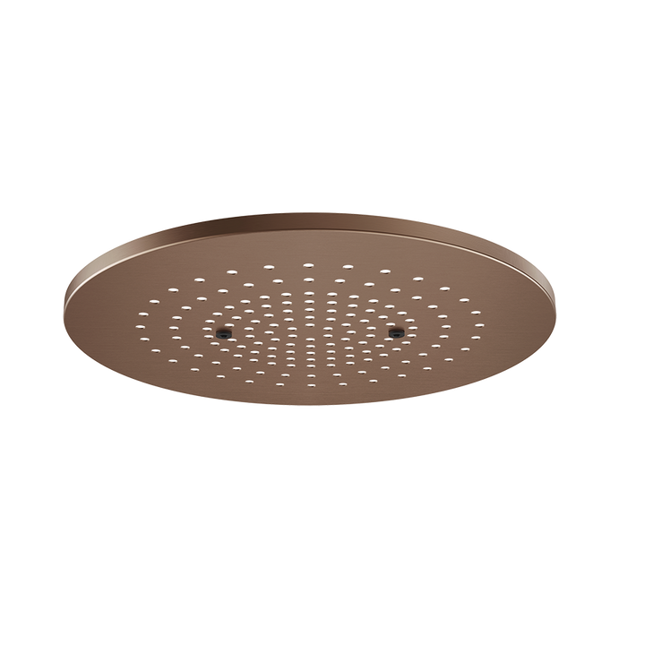 Trim for Ceiling Mount Shower System Showers GESSI Copper Brushed PVD