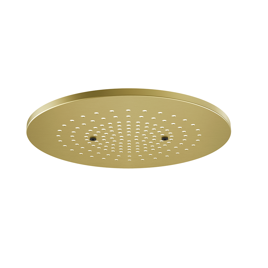 Trim for Ceiling Mount Shower System Showers GESSI Gold Brushed PVD