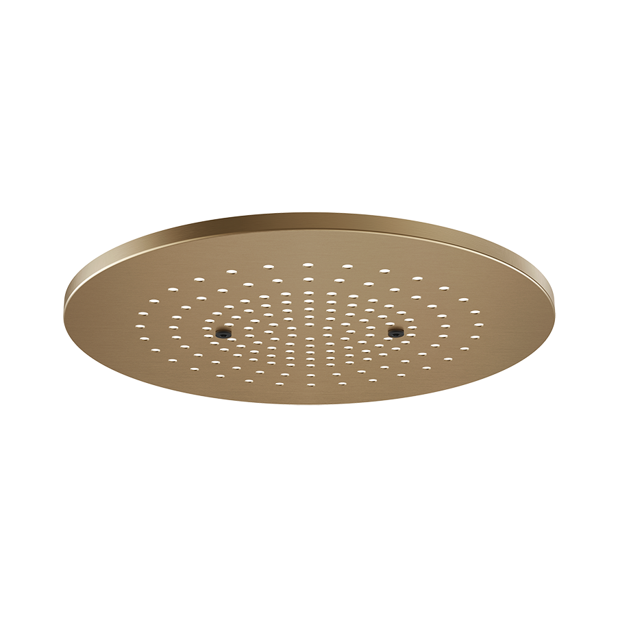Trim for Ceiling Mount Shower System Showers GESSI Warm Bronze Brushed PVD