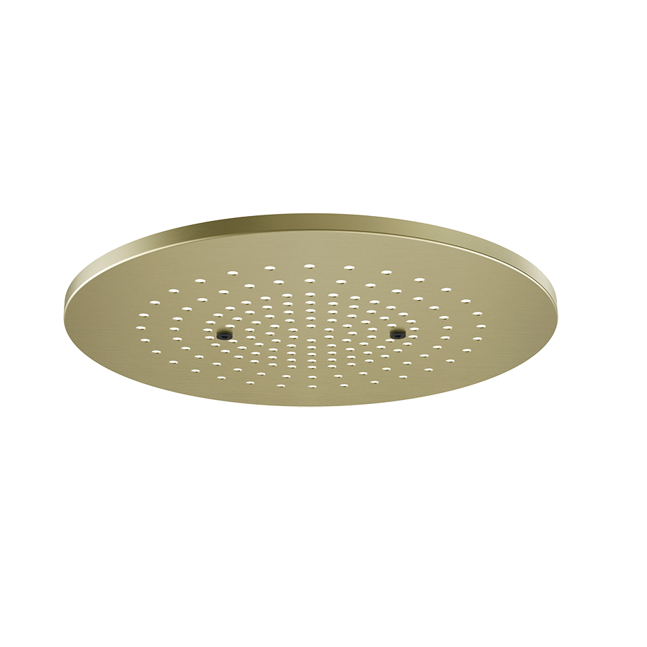 Trim for Ceiling Mount Shower System Showers GESSI Brass Brushed PVD