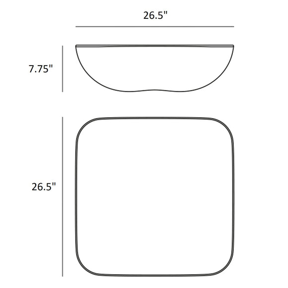 Pillow Coffee Table Outdoor Vondom