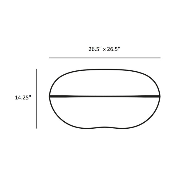 Pillow Ottoman Outdoor Vondom   