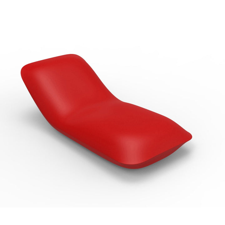 Pillow Sun Chaise Outdoor Vondom Basic Basic Red