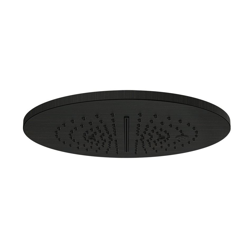 Trim for Ceiling Mount Shower System - 57873 Showers GESSI Aged Bronze